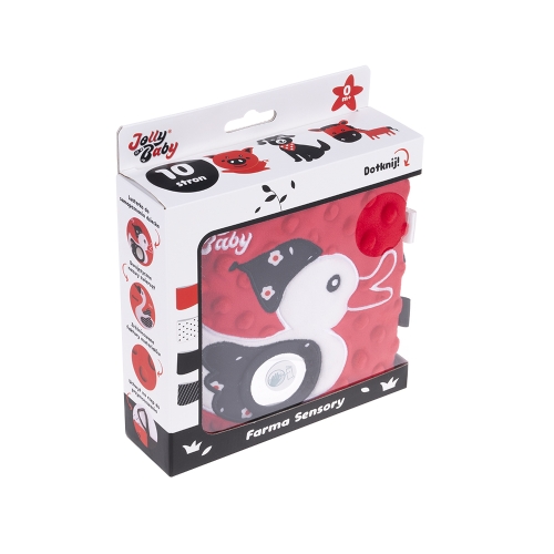 Książeczka Farma Sensory Jolly Baby